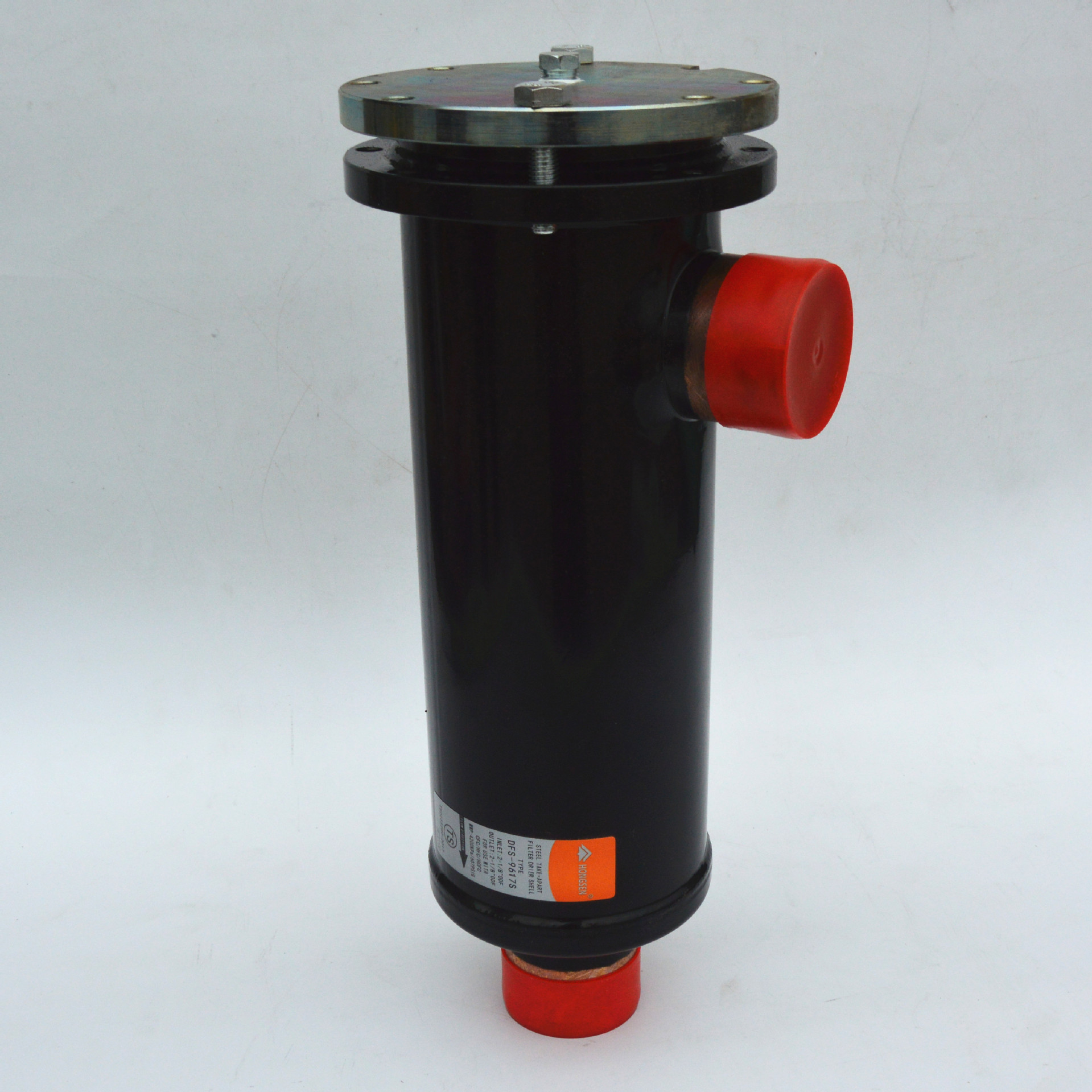 鸿森制冷干燥过滤筒 dfs型冷库制冷过滤器 中央空调过滤器