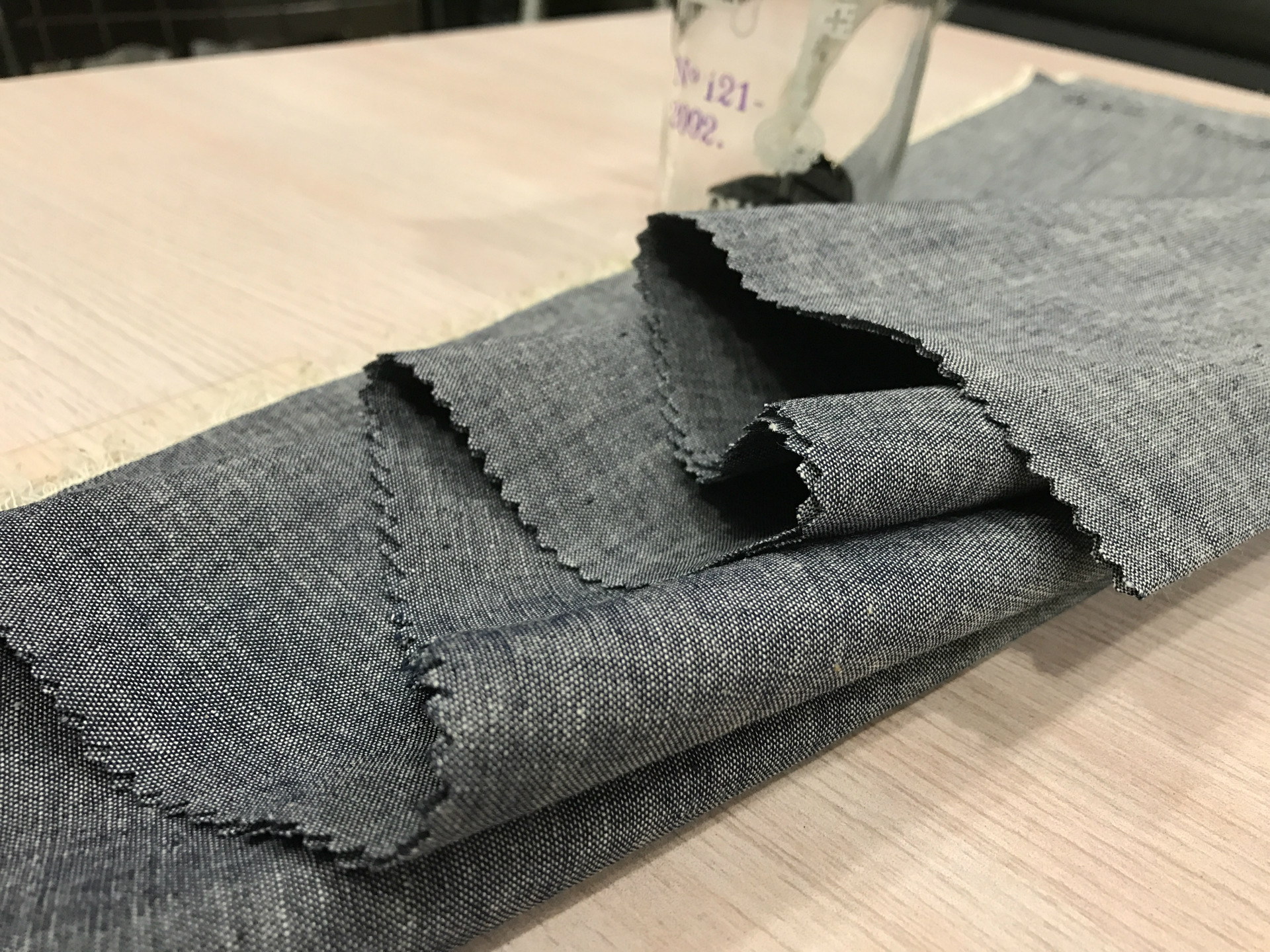 21支青年布 横竖竹节双面平纹牛仔布 衬衫休闲装童装牛仔面料