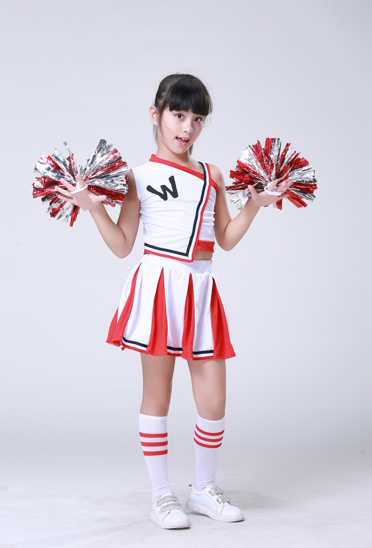 新款篮球足球宝贝啦啦队服啦啦操服装表演服学生儿童拉拉队演出服
