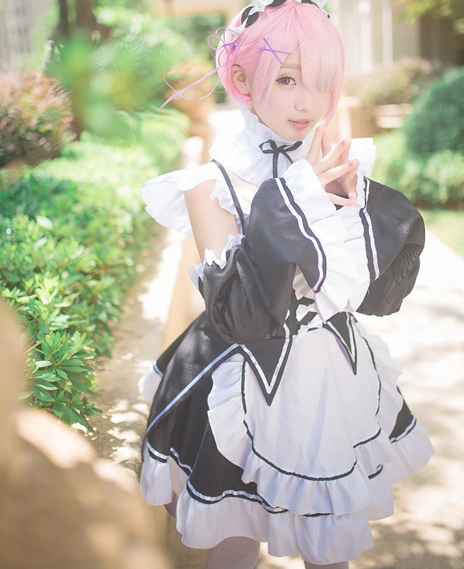 从零开始的异世界生活cos拉姆蕾姆雷姆女仆装cos服cosplay女仆装