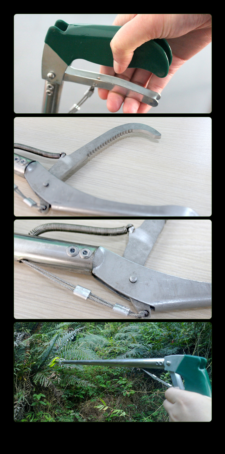 诺摩nomo 100cm捕蛇利器养蛇捕蛇钳捕蛇夹 捕蛇夹捕蛇钳