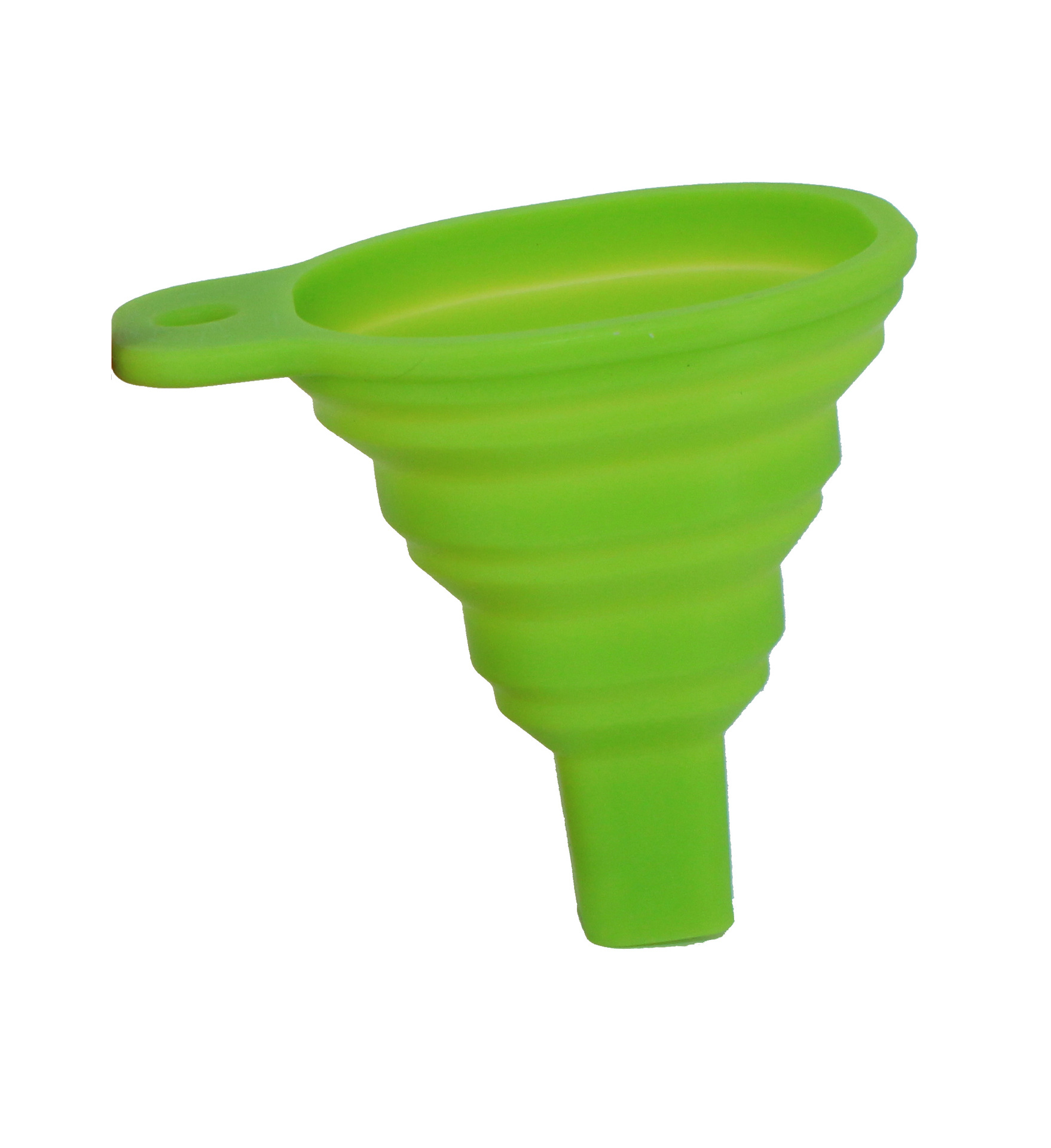 硅胶折叠漏斗 油嘴 厨房日用品 便携式漏斗 耐高温