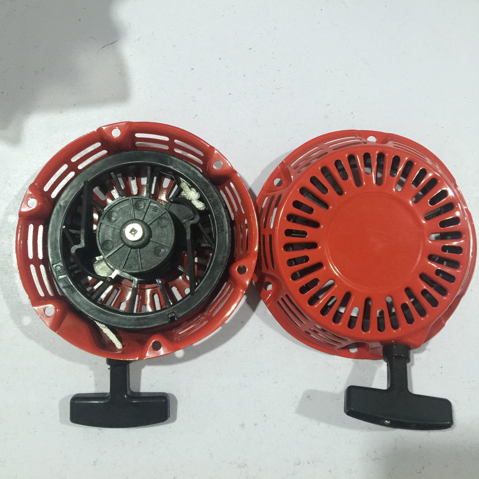 汽油发动机配件168f170f启动盘 水泵 抹光机嘉陵本田gx160拉盘