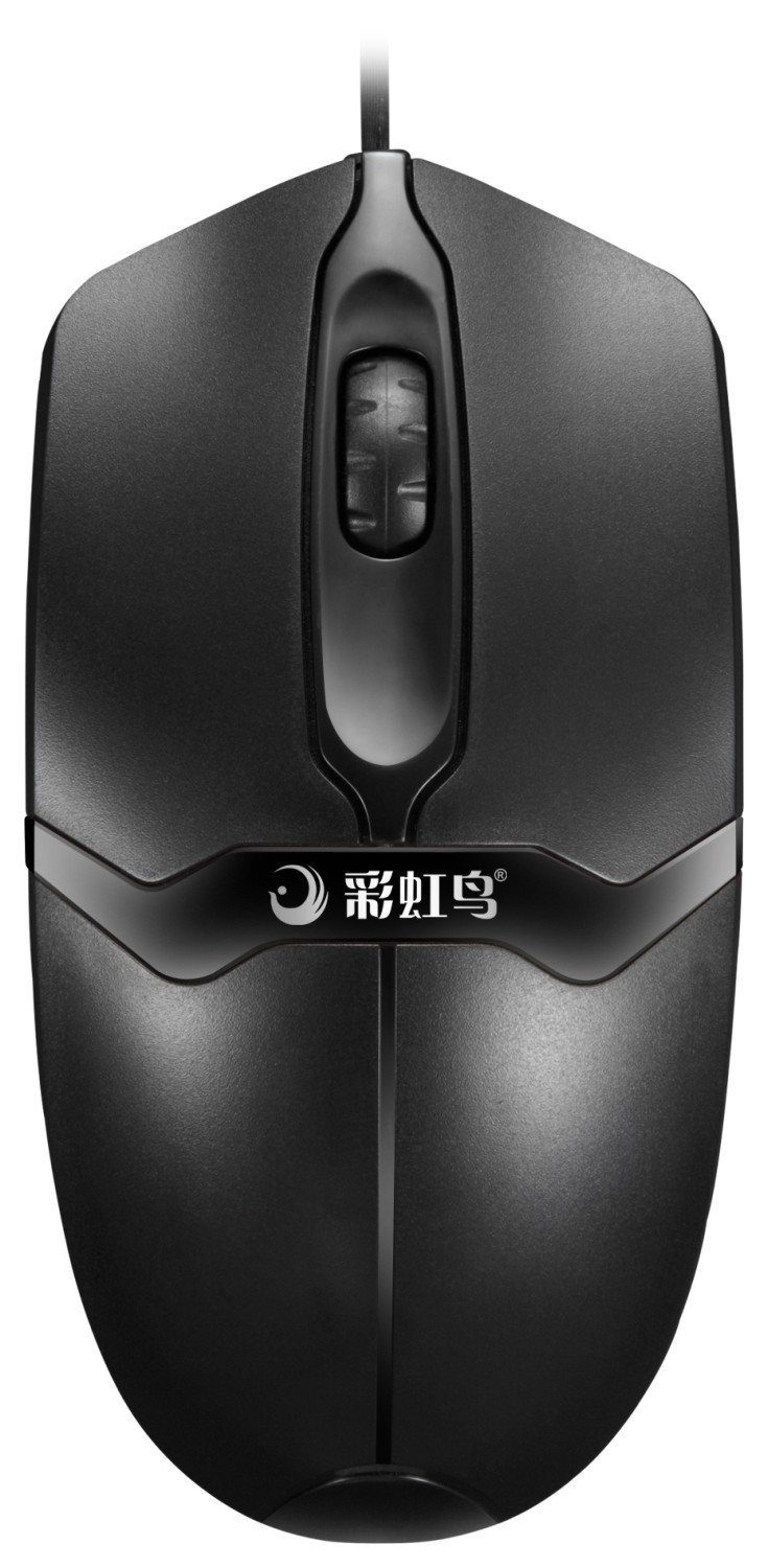 彩虹鸟op-30笔记本台式机办公鼠标 电脑usb鼠标 男女家用小鼠标
