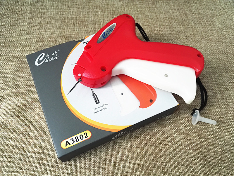 新款千叶细针商标吊牌枪 手工服装吊牌枪排针胶针枪厂家热销批发