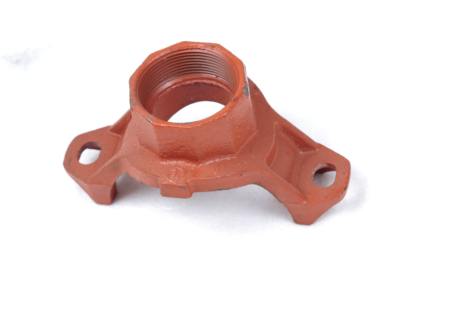 厂家直销铸钢沟槽机械四通 消防专用沟槽螺纹式机械四通连接管件