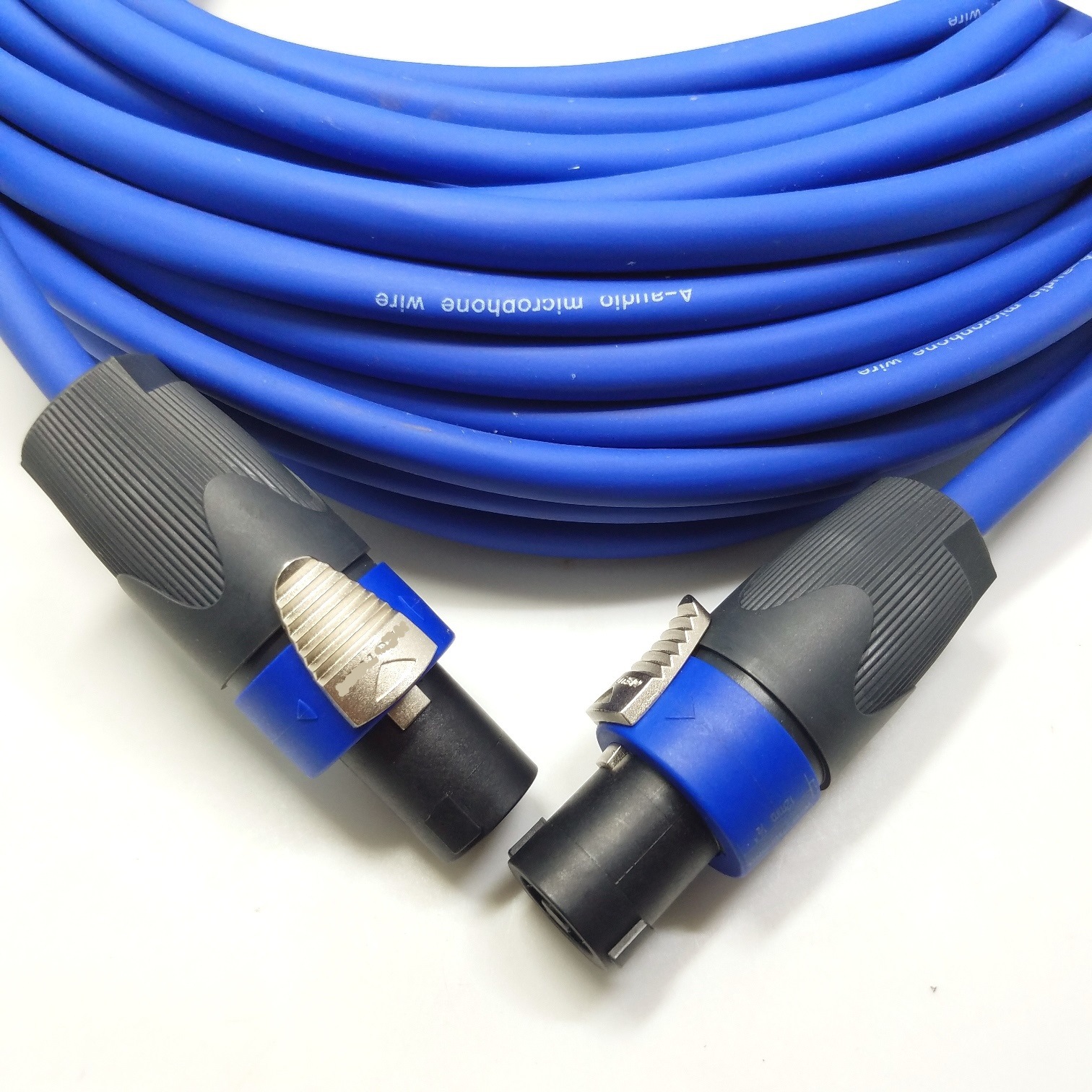 纳玄歌欧姆头音箱喇叭线nl4fc头四芯音响插头线大功率发烧专业线