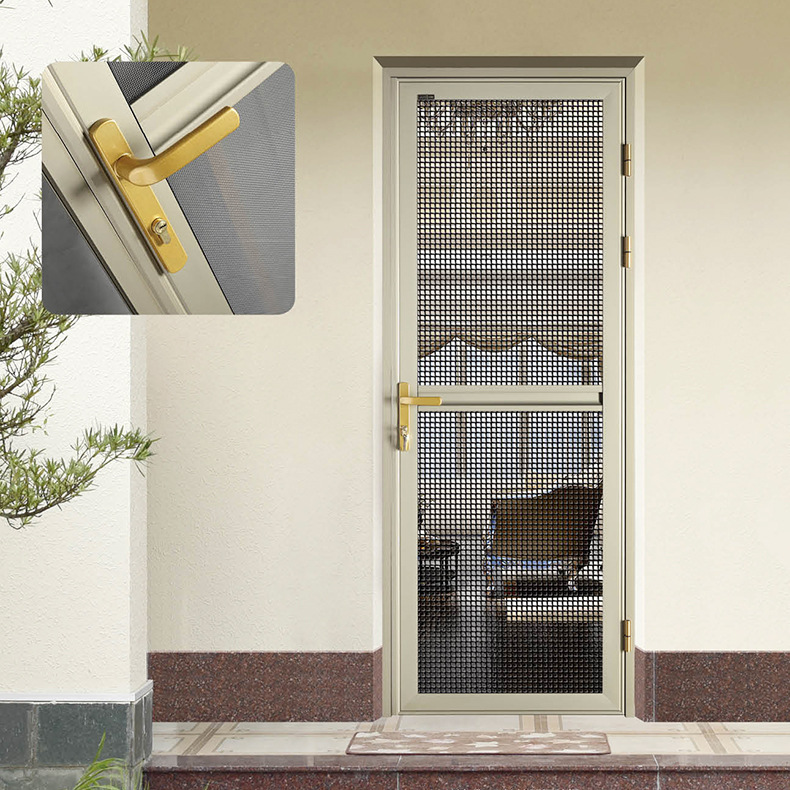 【新品上市】别墅防盗纱门 别墅防蚊纱门 欧式防盗平开纱门