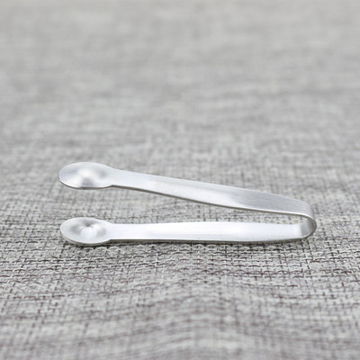 不锈钢迷你糖夹 加厚冰夹小方糖夹 咖啡糖夹子小夹