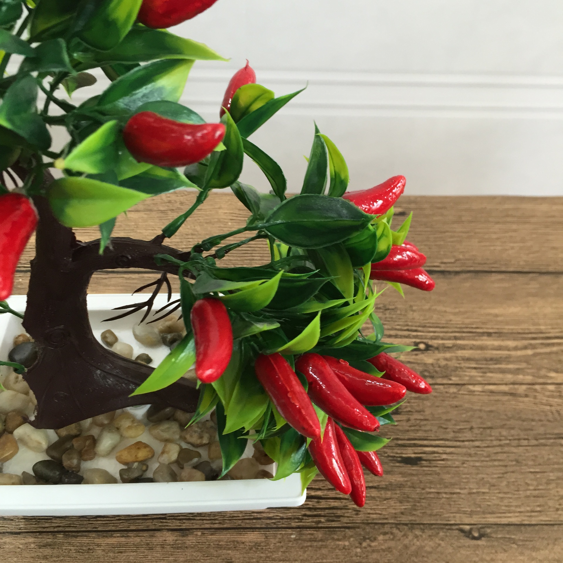 仿真植物盆栽 新款创意辣椒摆件 家居装饰假花绿植桌面仿真花盆景