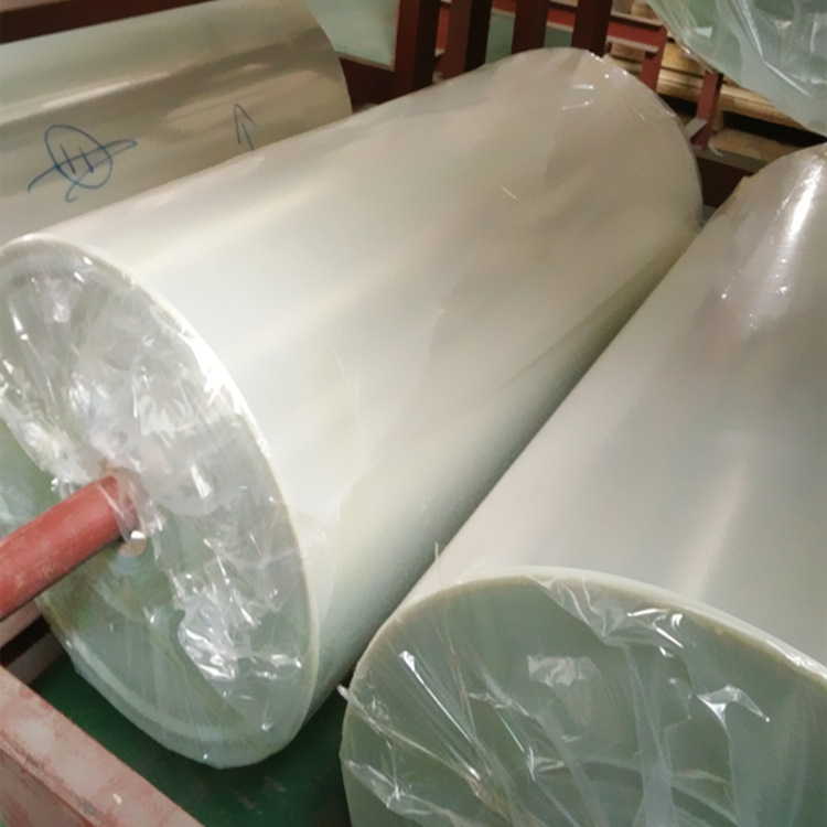 pet离型膜透明涂背胶药膏单面离型膜耐高温卷材橡胶隔离膜