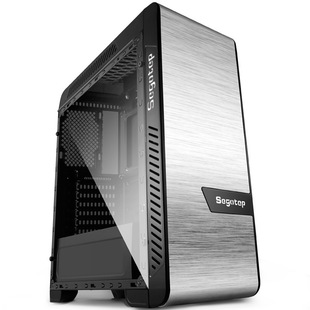 segotep 鑫谷eos爱欧丝 铝合金双面玻璃全侧透 台式机电脑机箱