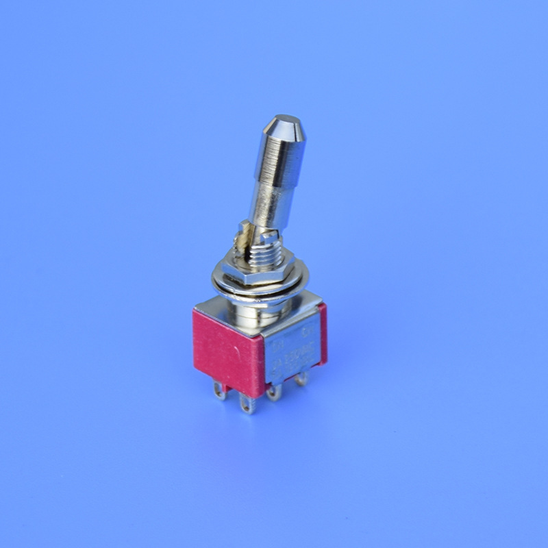 台湾sh 防触碰提拉式自锁式六脚二档t8011-lk摇杆开关钮子开