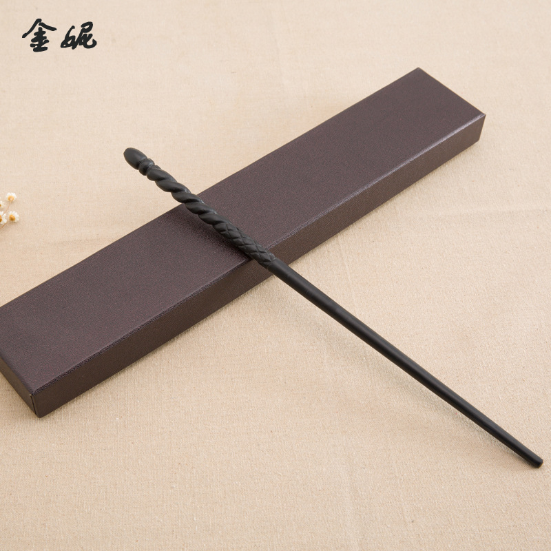 哈利波特魔杖 金属芯魔法棒harry potter周边 手杖 带铁芯 钢芯