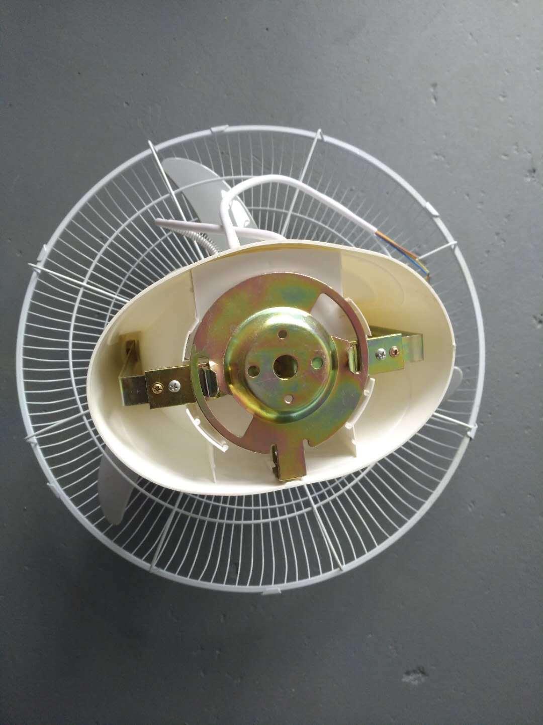 18寸牛角叶楼顶扇 吸顶电风扇 家用摇头风扇