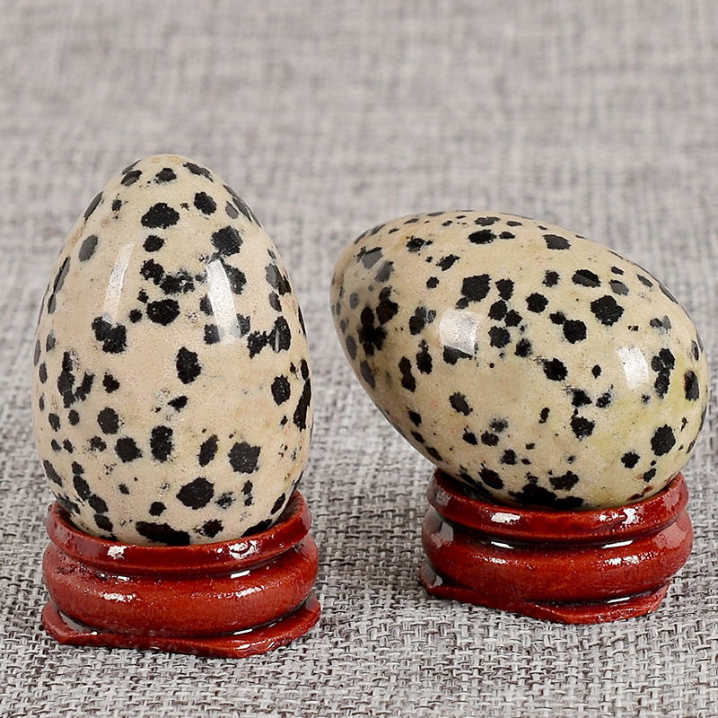 厂家直销天然斑点石鸡蛋按摩手球阴户蛋速卖通ebay外卖平台热销