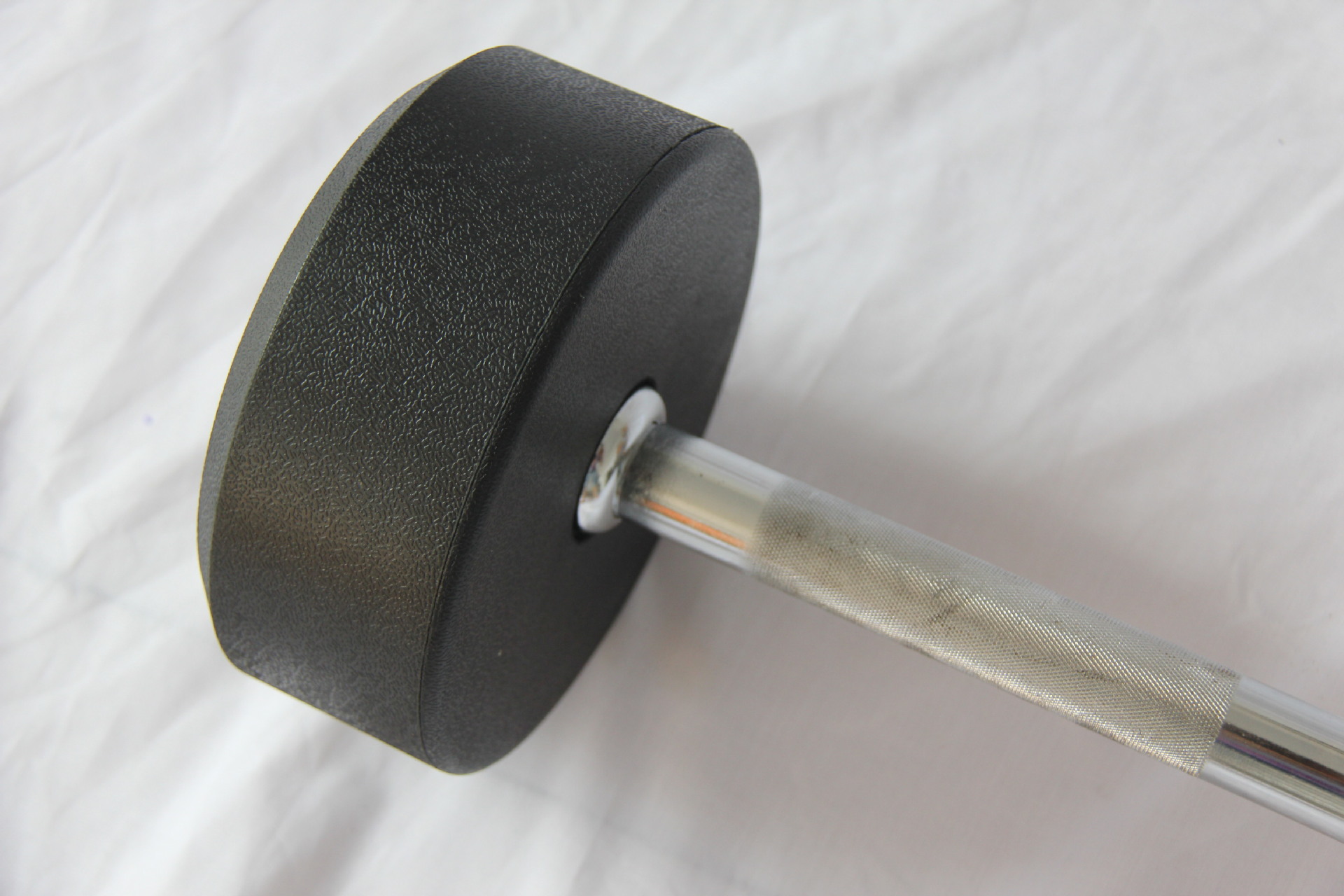 杠铃 橡胶圆头固定小杠铃 举重杠铃 深蹲训练 二头肌训练厂家直销