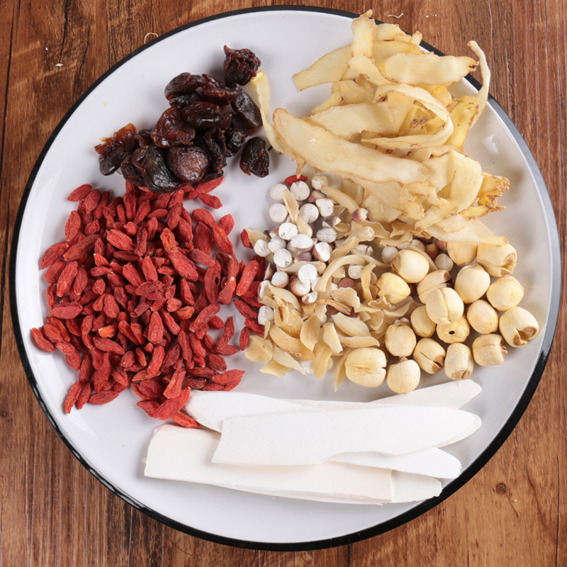 六味汤 煲汤料 汤包 滋补中药材 莲子 芡实 元肉 杞子 淮山 玉竹 &yen