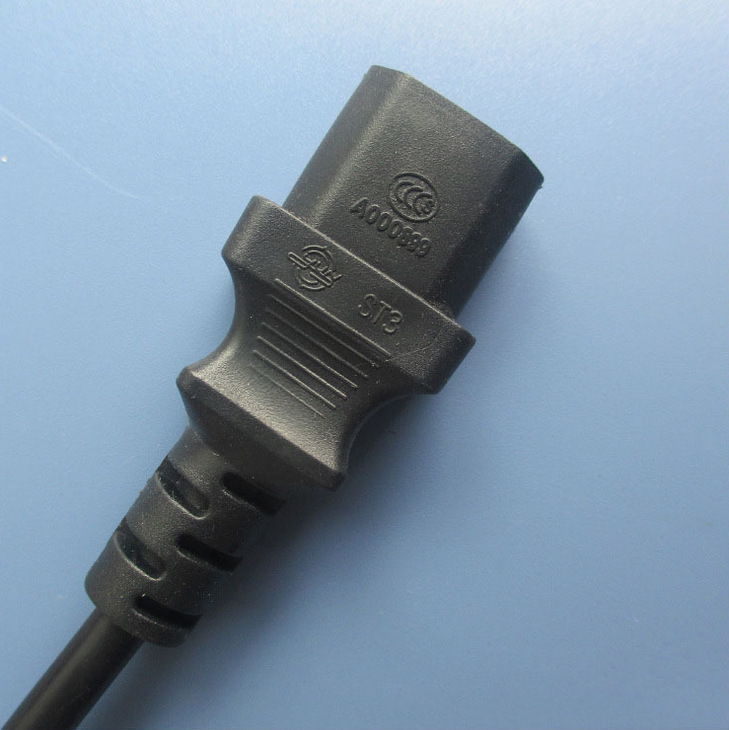 纯铜三插国标电源线插头 环保pvc外皮电