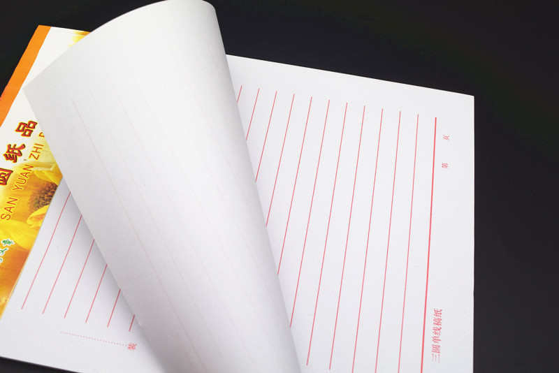 热销16k单线信纸稿纸办公学生专用草稿纸信笺纸文具礼品批发