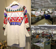 淘工厂虎门生产梭织针织女装连衣裙来图来样包工包料贴牌加工打版