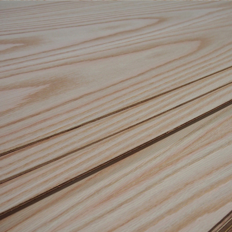 天然水曲柳实木皮贴面板2.8mmaa贴杨木饰面板家具橱柜背板木板材