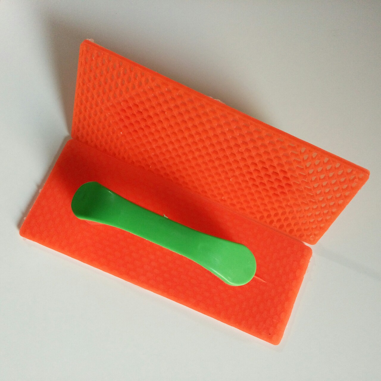 桔红塑料抹子抹泥板建筑沙抹子泥瓦工具托灰板抹泥抹子