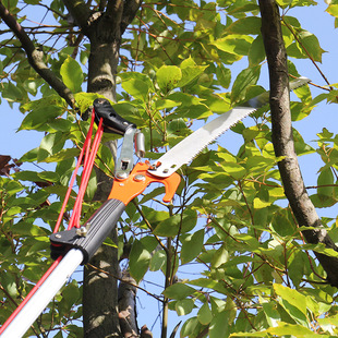 企茂园艺伸缩高空剪高枝剪高空锯树枝剪刀修枝剪园林工具5米枝锯