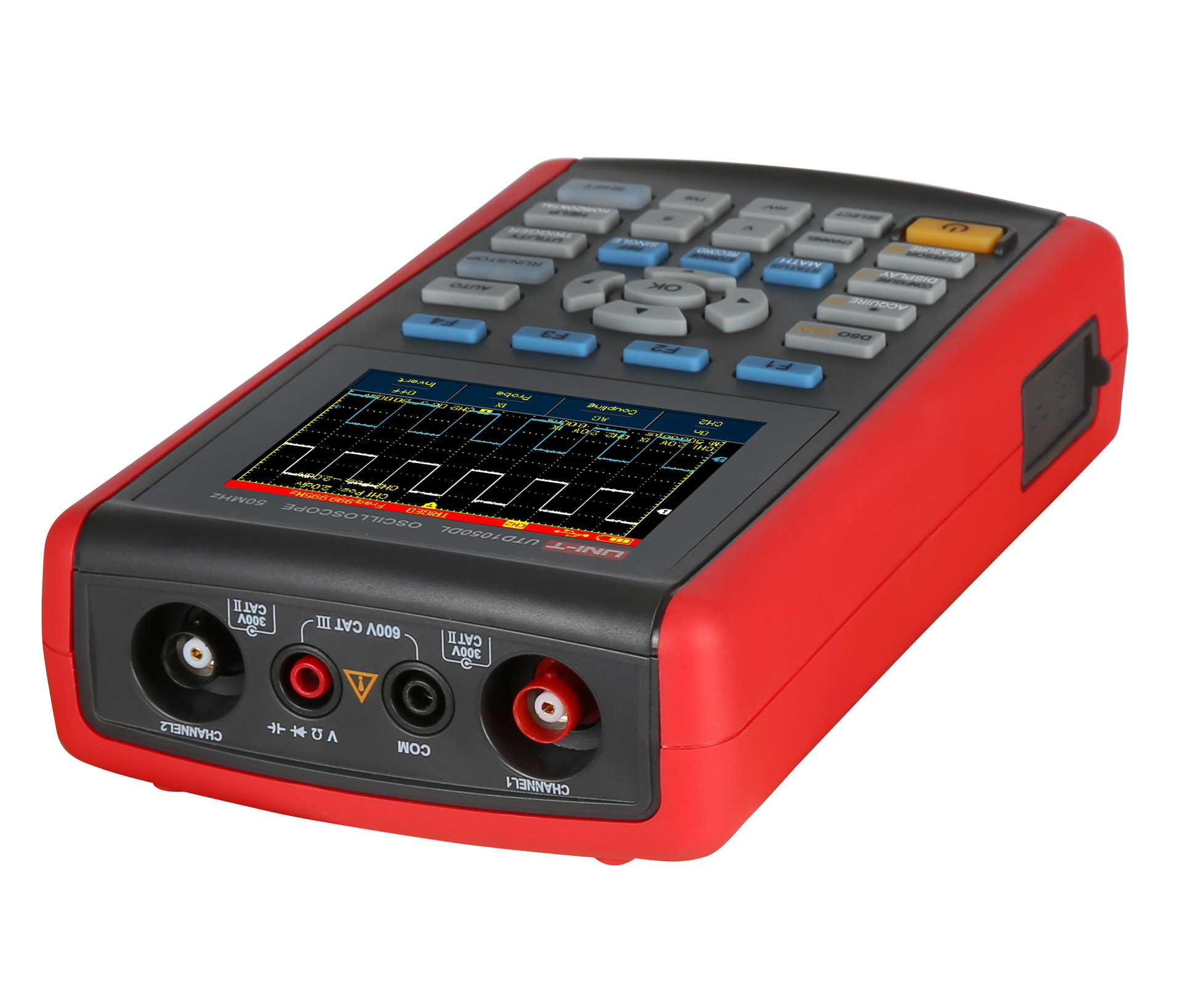 优利德utd1025cl/utd1050dl数字存储示波器手持式示波万用表汽修