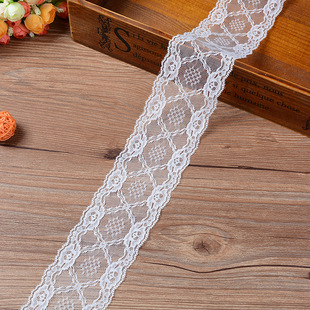 无弹力白蕾丝花边服装饰品手工材料织带辅料衣服包边装饰
