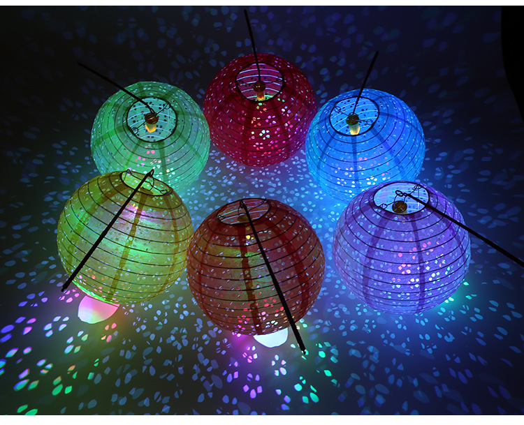 纸工艺品 新款落水纸灯笼 梅花镂空纸灯罩餐厅酒店居家装饰纸灯笼