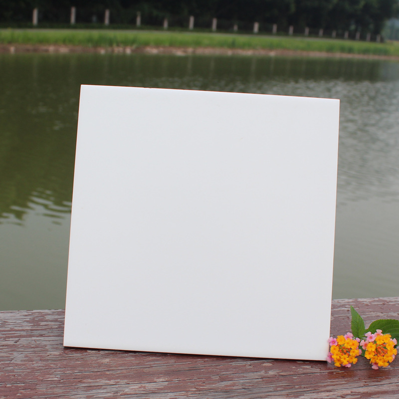 白色瓷砖200*200超白不透水墙砖瓷砖 哑光白瓷片家居装修铺贴