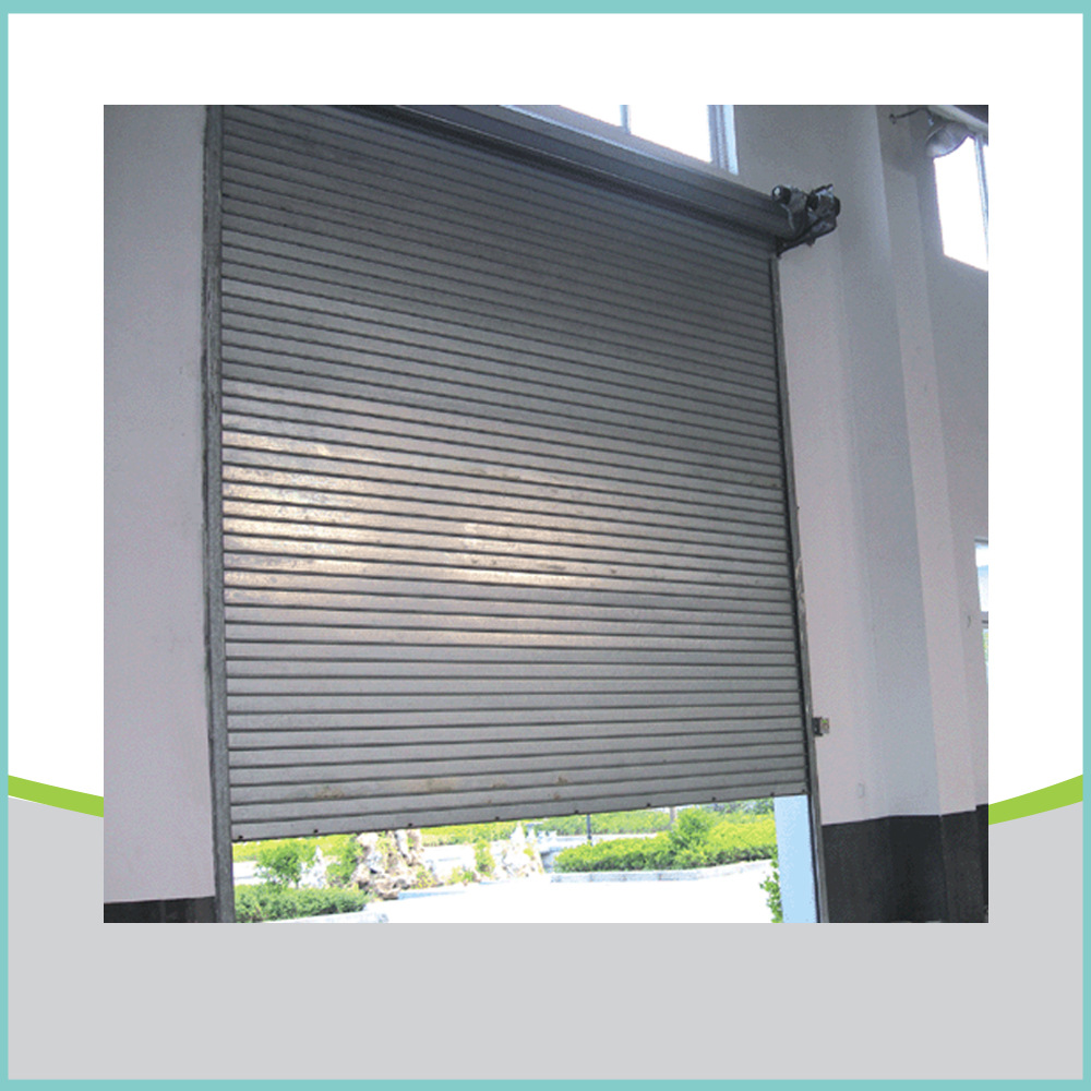 车库电动抗风卷帘门复合防火卷帘门商场无机布卷帘门快卷厂安装