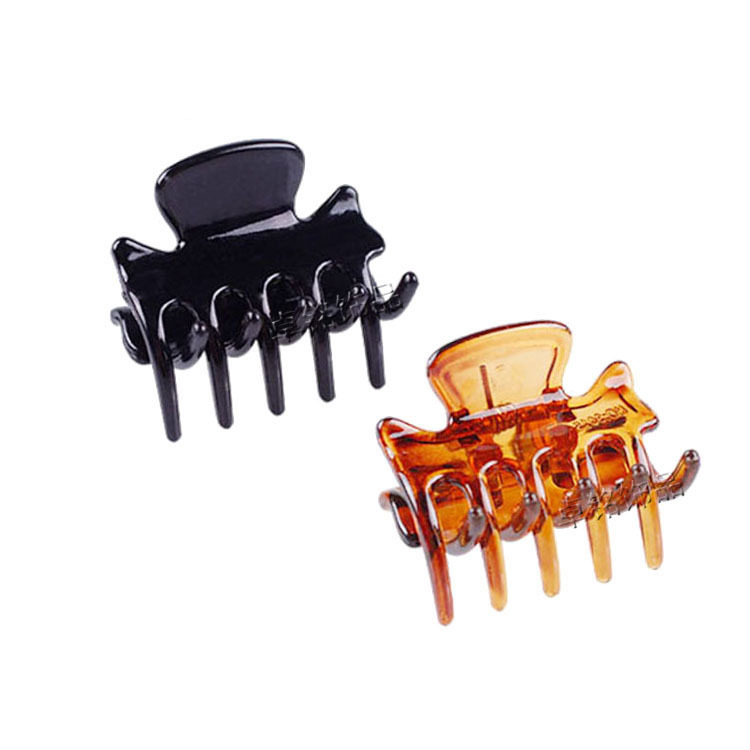 Wholesale Europe Korean Hair Accessories Small Size Hair Claws Grip Fall Not Bad as Resin Hair Pin Bang Clip 9015