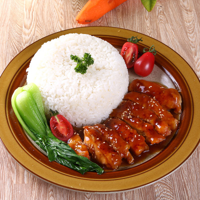 味有道照烧鸡排盖浇饭速食调理包 微波料理即食鸡肉厂家直营批发