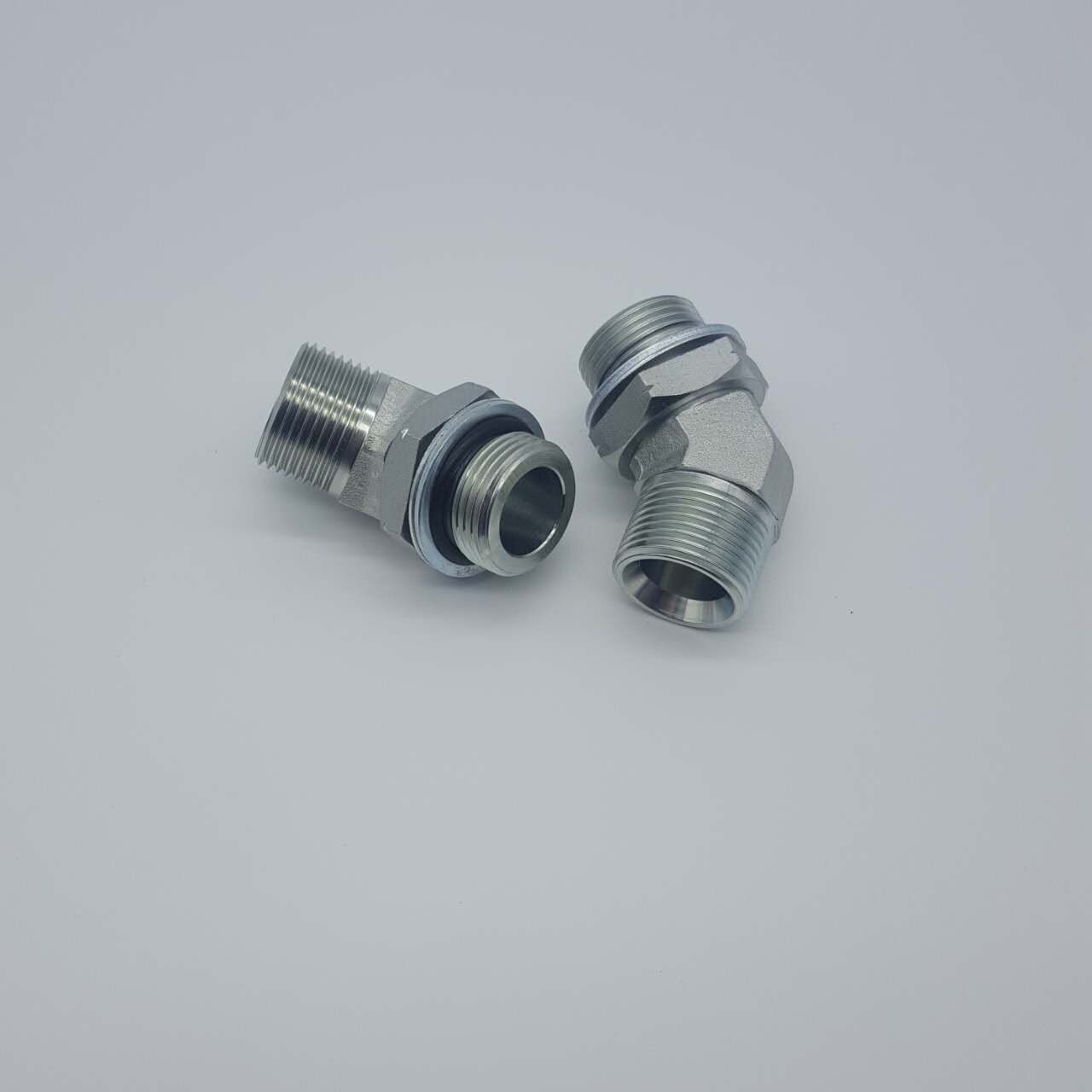 厂家平批发液压接头永华标准过渡接头液压卡套直通穿丝直角