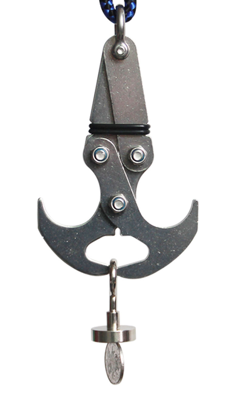 不锈钢飞虎爪 多功能抓钩 重力钩 强力吸环 户外登山攀岩运动野营