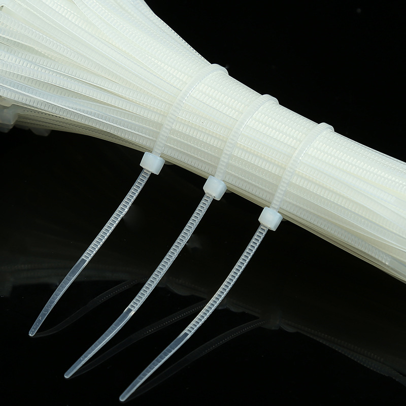 新款热卖塑料扎带批发 一次性通用包装吊牌线自锁式环保扎线带