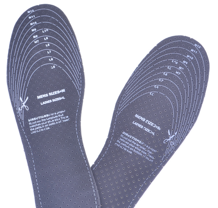 天然乳胶除臭透气吸汗男女柔软舒适厚跑步鞋垫减震鞋垫运动鞋垫