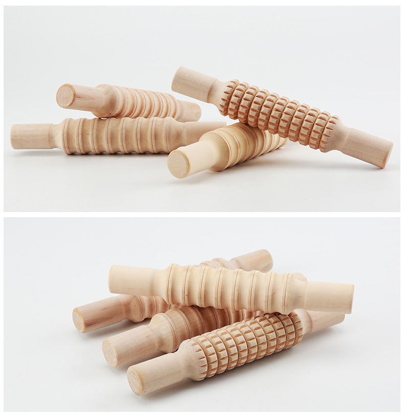 玉泥陶瓷陶艺泥滚擀泥杖擀泥仗陶艺工具泥板成型工具印花肌理泥棒