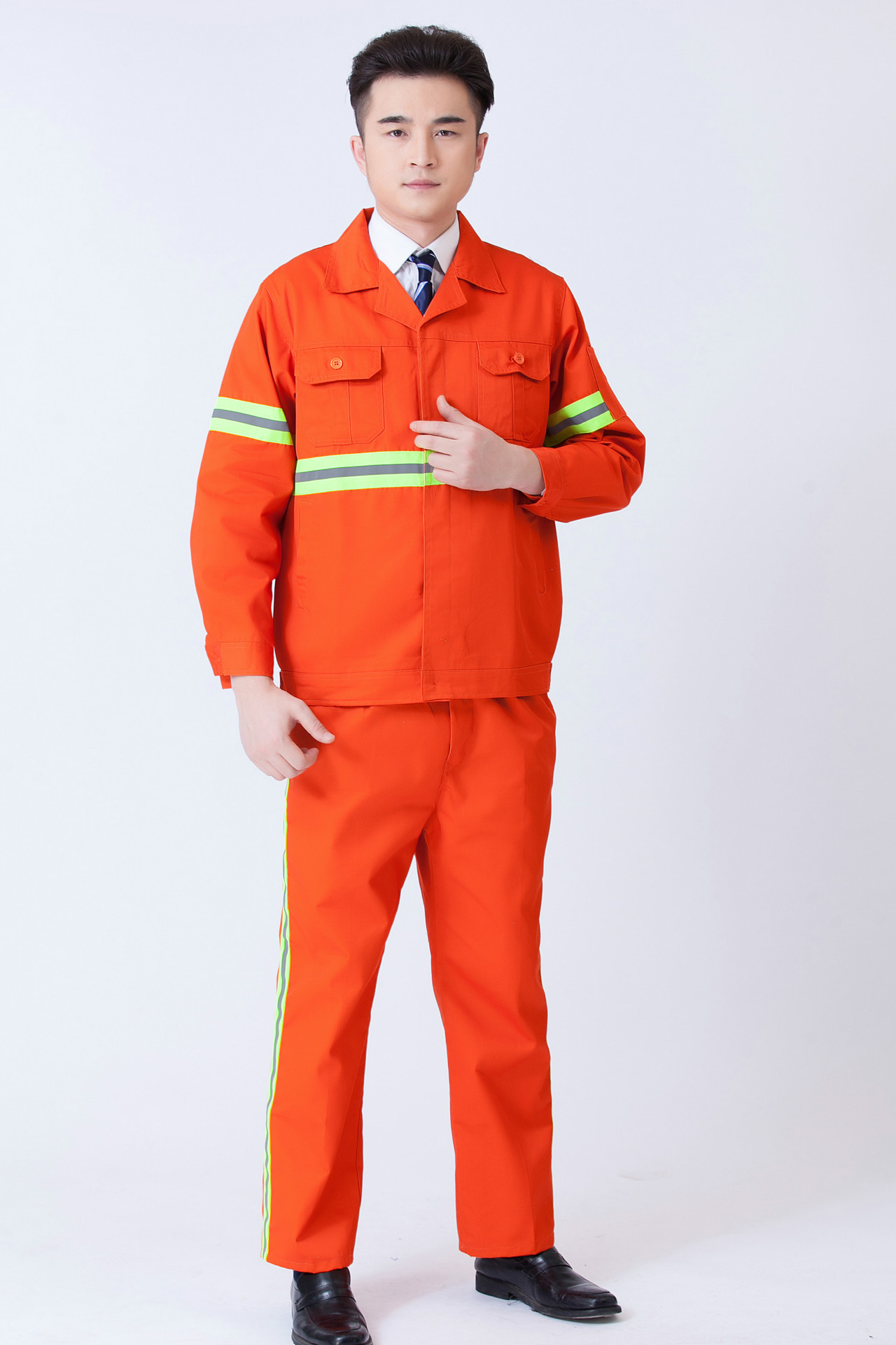 道路防护环卫工作服厂家 工程服公路养护服装 反光工作服批发