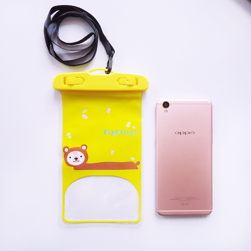 Cartoon Mobile Phone Waterproof Bag Drifting Swimming Mobile Phone Bag Waterproof Cover Camera Waterproof Bag Wholesale Can Hold Fruit 13