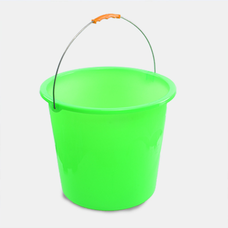 圆形塑料水桶 家用清洁桶户外爱心钓鱼桶十元店 厂家直销