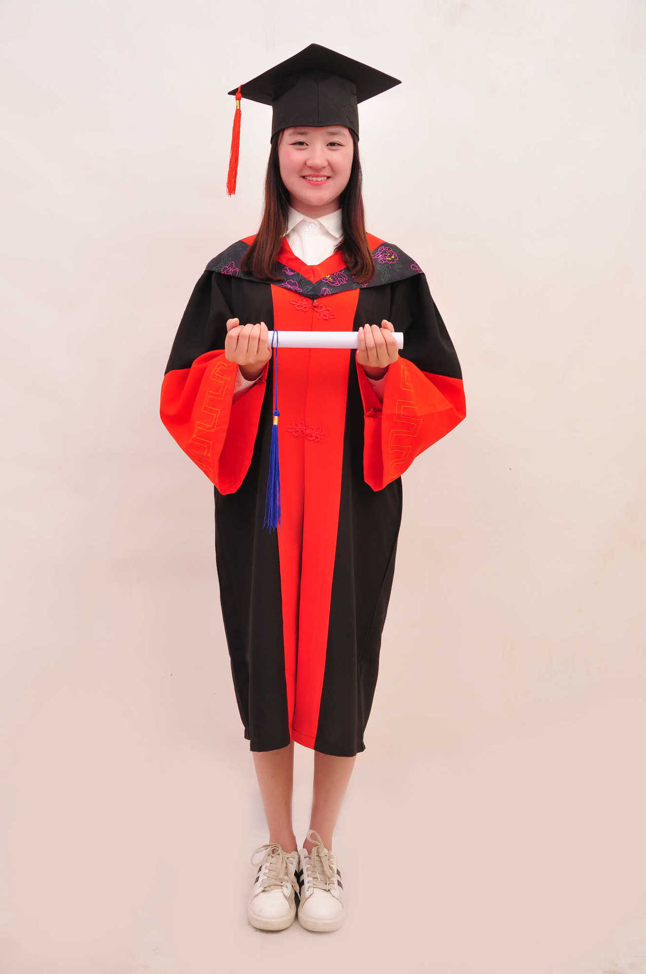 导师博士服 成人博士服学士服硕士导师校长服大学博士生毕业礼服