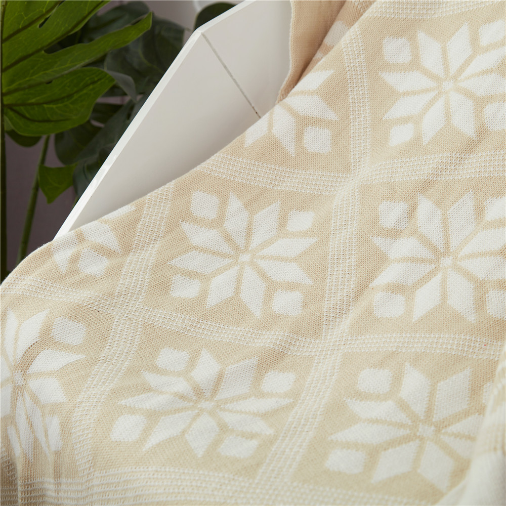 全棉ins同款儿童毯 婴儿针织毛毯儿童盖毯 宝宝抱毯织毯空调毯