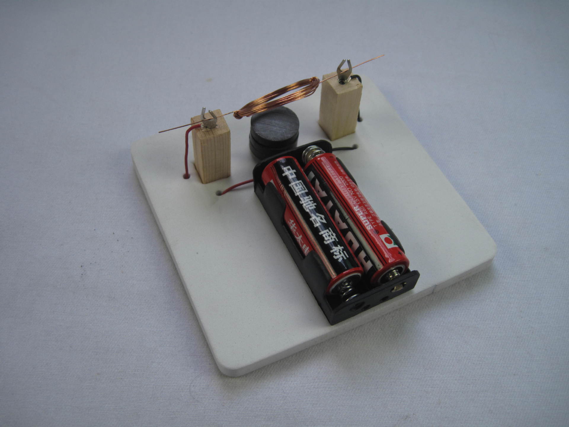 厂家直销直流电动机实验电流短路闪光灯科技小发明实验课堂实验