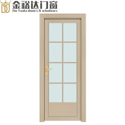 金裕达门窗 厂家直销 铝合金门窗 简约宝马金卫生间门 时尚经典款