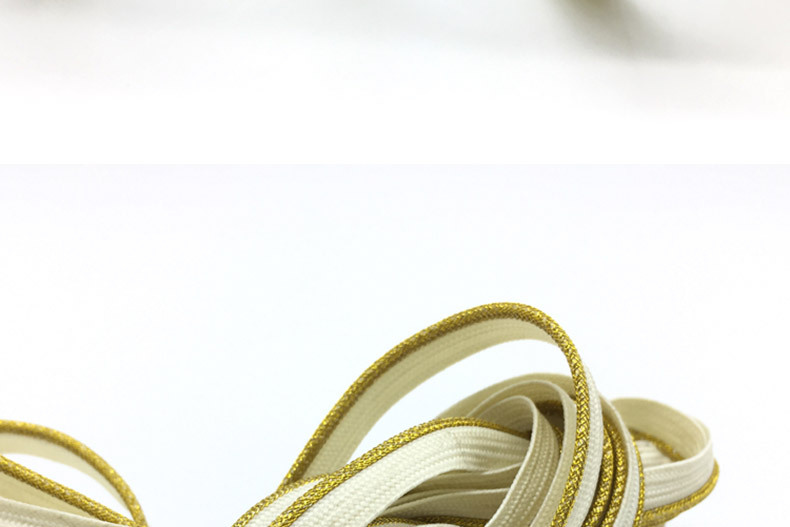 优质全金边子母带 金丝滚边绳带 家纺靠枕被子镶边金银丝织带