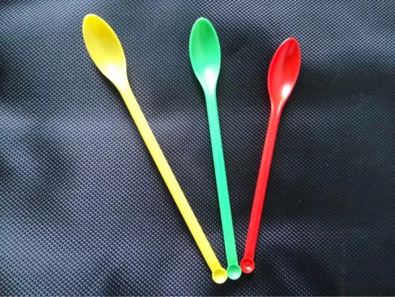 塑料药勺三只一组微量药勺量大优惠