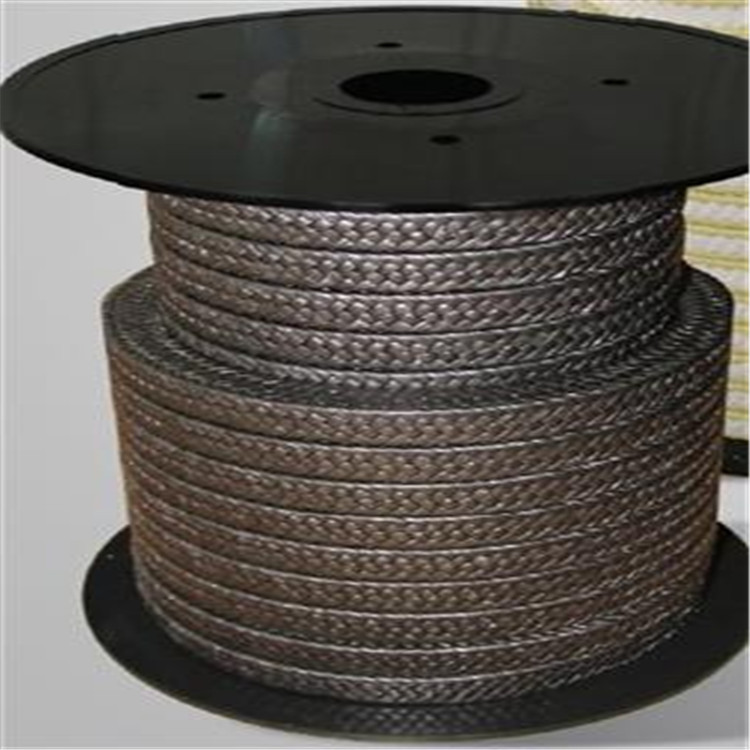 石墨盘根填料密封填料柔性石墨环镍丝不锈钢丝耐温